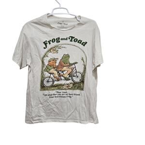 Frog and Toad Together Bicycle Graphic Tee Medium